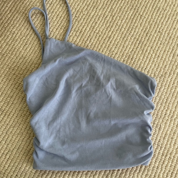 asymmetrical purple ish coloured top - Picture 2 of 3